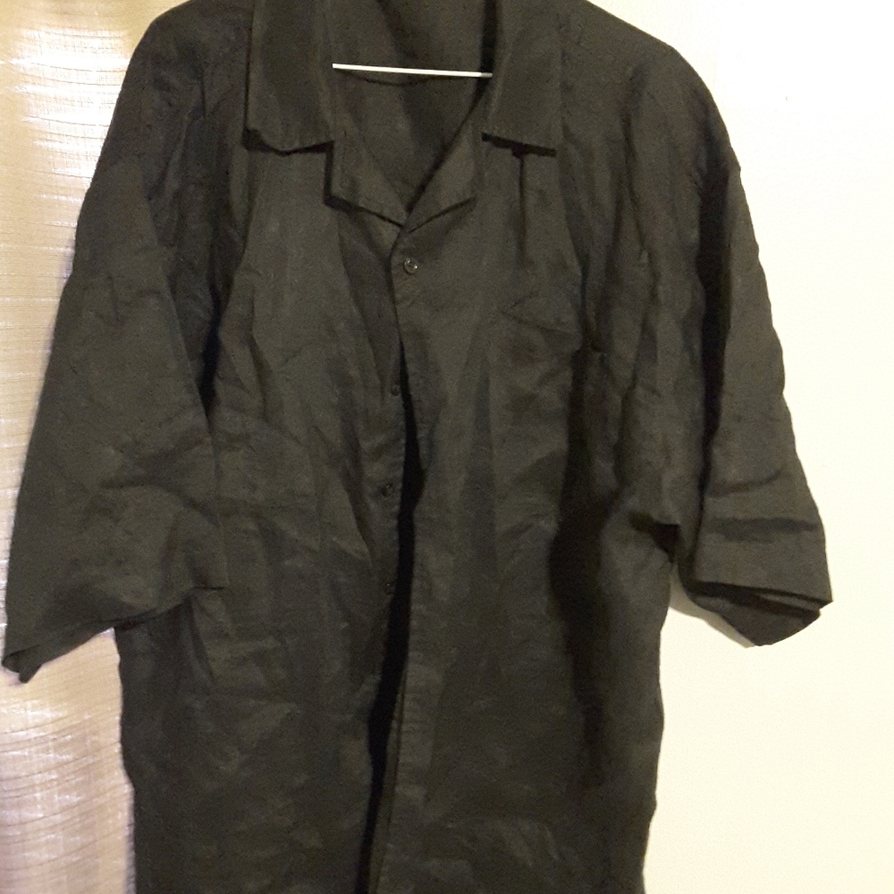 Short sleeve linen